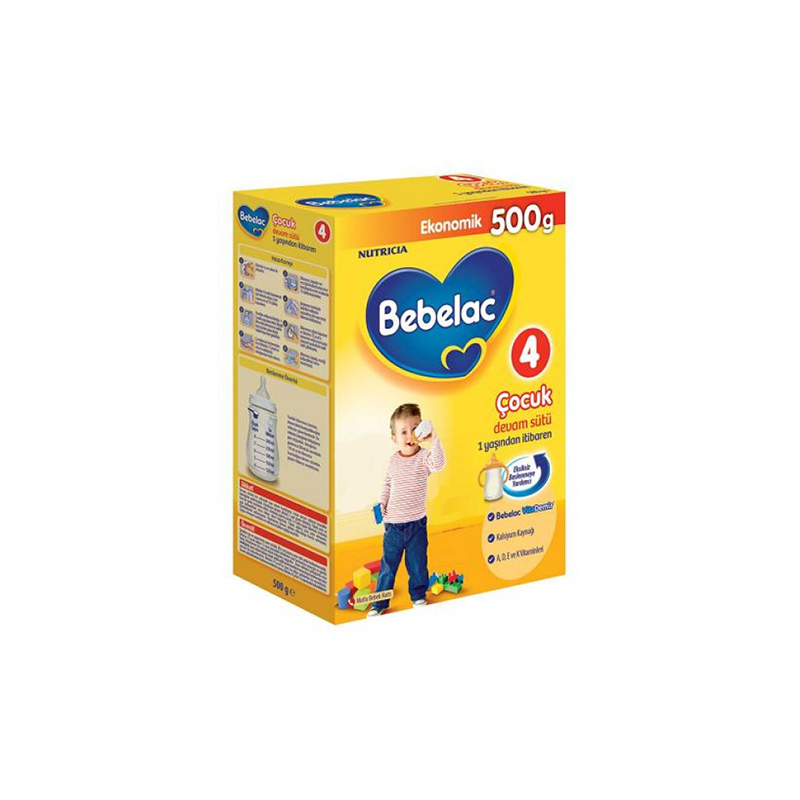 Bebelac Junior 4 Devam Sütü 500 gr. Bebelac Junior 4 Devam Sütü 500 gr.