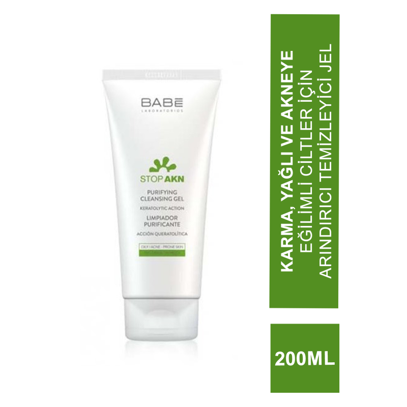 Babe Stop AKN Arındırıcı Temizleme Jeli 200 ml Babe Stop AKN Arındırıcı Temizleme Jeli 200 ml