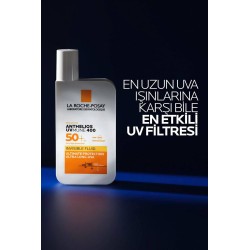 La Roche Posay Anthelios Invisible Fluid Yüz Güneş Kremi Normal/Karma Ciltler SPF50+ Yüksek Koruma 50ml