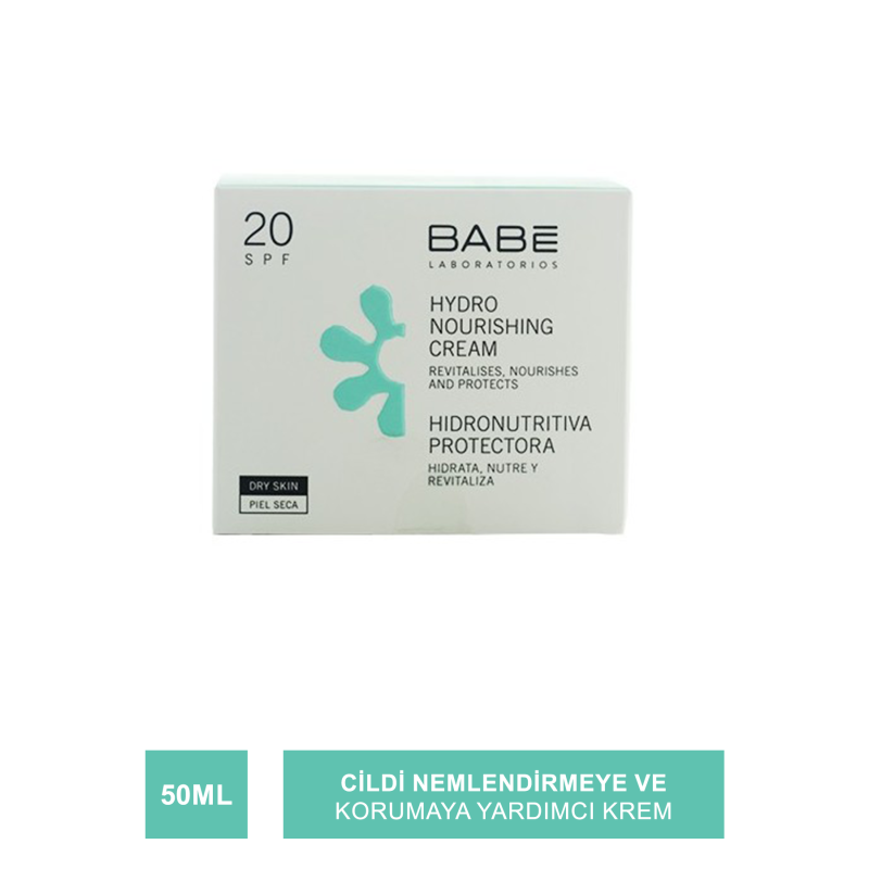 Babe Su Bazlı Nemlendirici Krem SPF 20 50 ml Babe Su Bazlı Nemlendirici Krem SPF 20 50 ml
