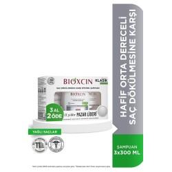 Bioxcin Klasik Şampuan Yağlı Saçlar 3 al 2 öde