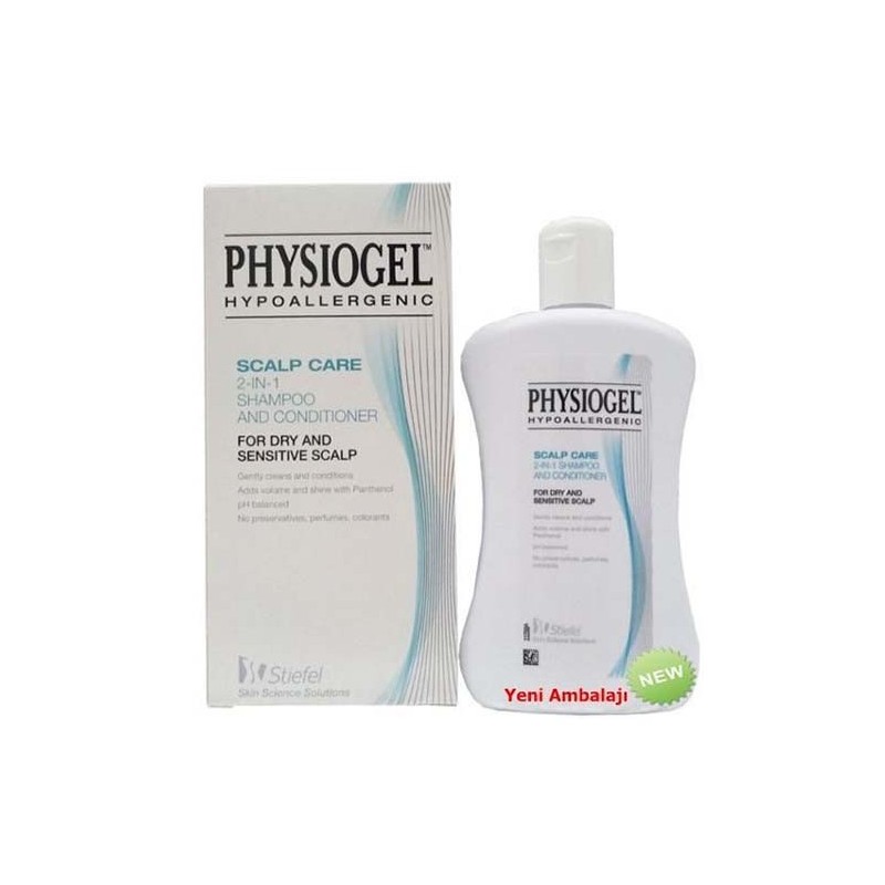 Physiogel Scalp Care 2in1 Shampoo And Conditioner - Kremli Şampuan Physiogel Scalp Care 2in1 Shampoo And Conditioner - Kremli Şampuan