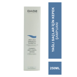Babe Anti Oily Dandruff Shampoo 250 ml Yağlı Saçlar İçin Kepek Şampuanı (S.K.T 03-2024)