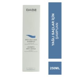 Babe Anti Oily Hair Shampoo 250 ml Yağlı Saçlar İçin Şampuan (S.K.T 09-2023)