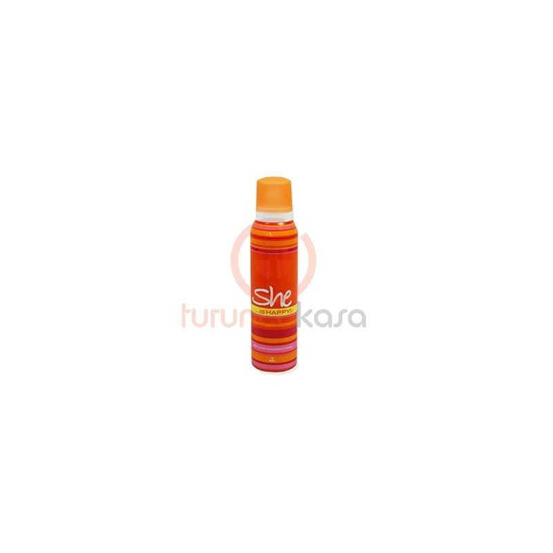 She İs Happy Deodorant Sprey 150ml