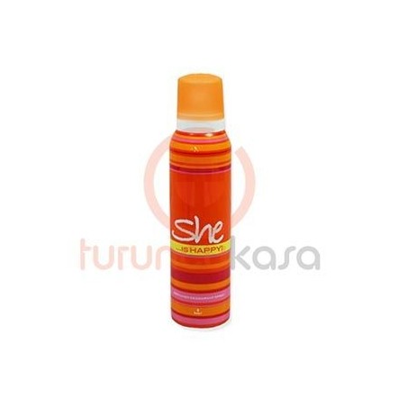 She İs Happy Deodorant Sprey 150ml
