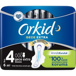 Orkid Ultra Extra 6'lı Gece (S.K.T 10-2022)