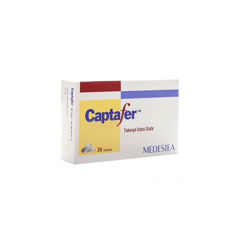Captafer Takviye Edici Gıda 30 Tablet Captafer Takviye Edici Gıda 30 Tablet