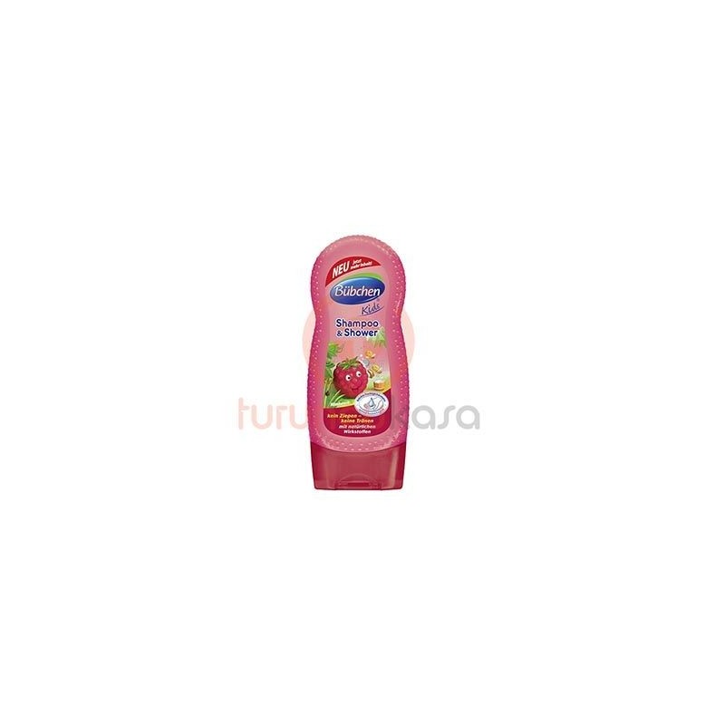 Bübchen Çoçuk Şampuan Ve Duş Jeli Frambuaz 230 ml Bübchen Çoçuk Şampuan Ve Duş Jeli Frambuaz 230 ml