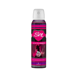 She İs a Clubber For Women Deodorant 150ml