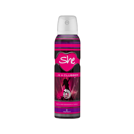 She İs a Clubber For Women Deodorant 150ml