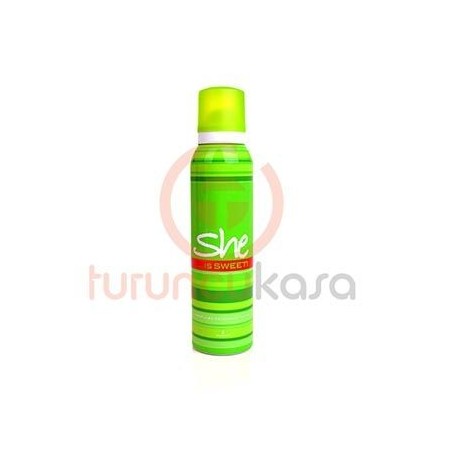 She İs Sweet For Women Deodorant Sprey 150 ml.