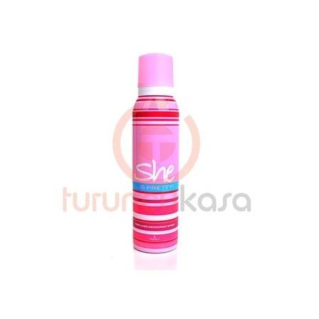 She İs Pretty For Women Deodorant Sprey 150 ml