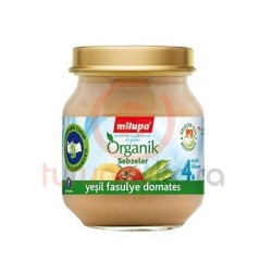 Milupa Yeşil Fasulye Domates Kavanoz Maması 125gr