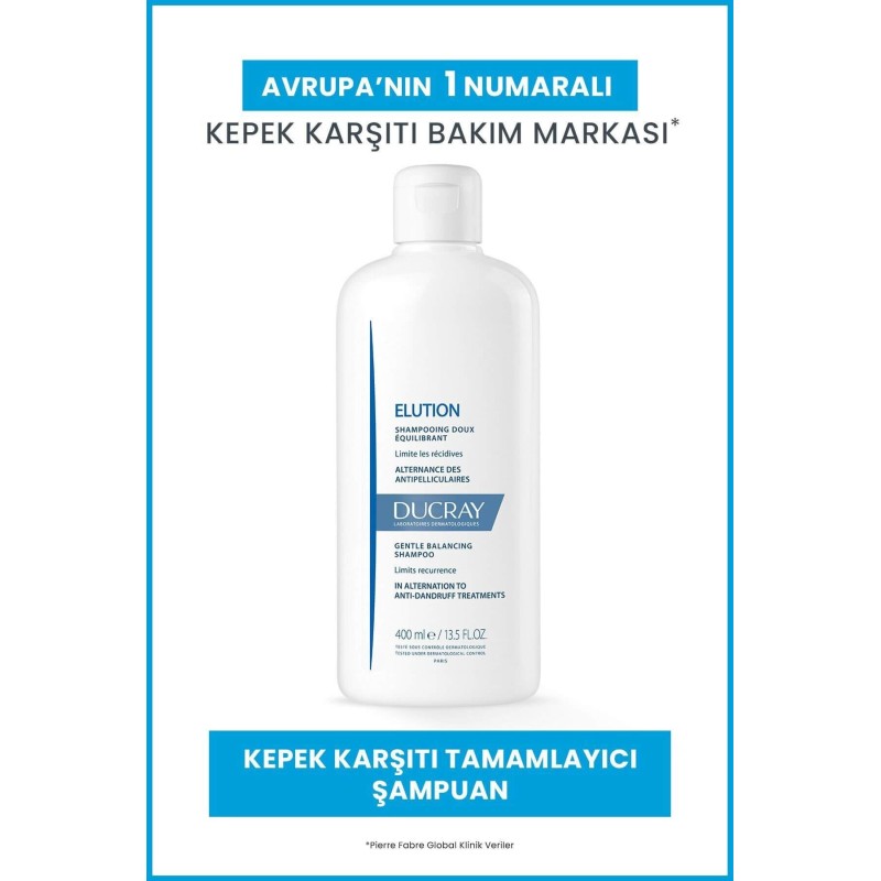 Ducray Elution Shampoo Hassas Saç Derisi Şampuanı Ducray Elution Shampoo Hassas Saç Derisi Şampuanı