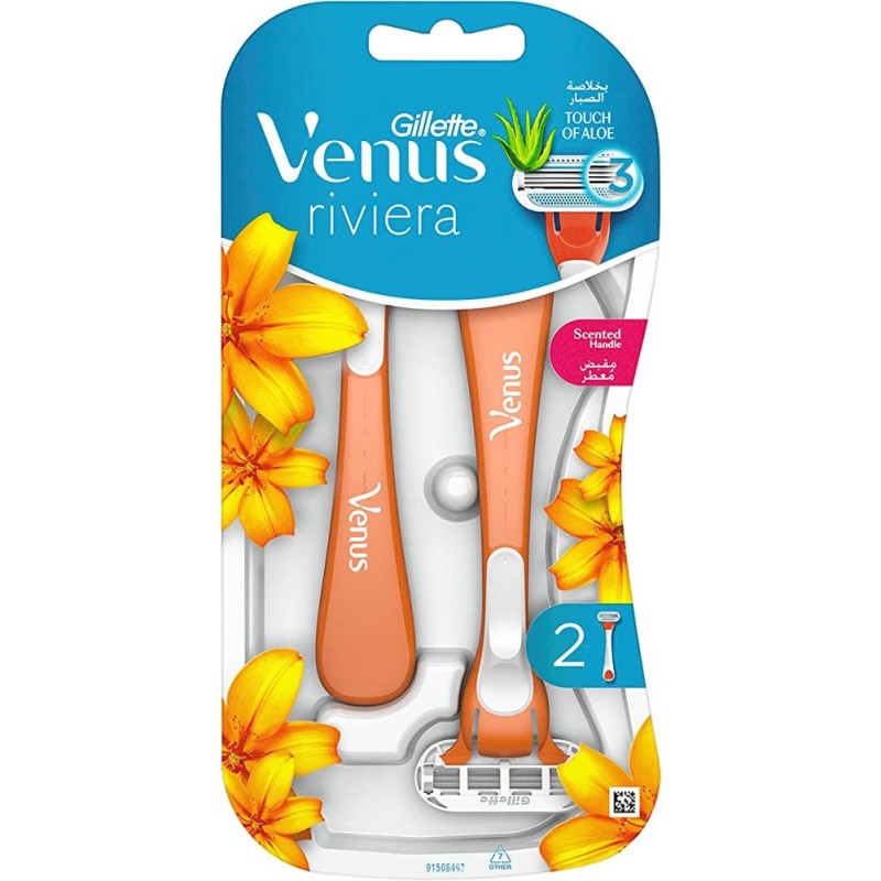 Gillette Venus Riviera Kullan At Tıraş Bıçağı 2'li Gillette Venus Riviera Kullan At Tıraş Bıçağı 2'li