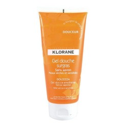 Klorane Gel Douche Surgras Douceur Portakal Çiçeği ve Gül Esanslı Duş Jeli 200ml.