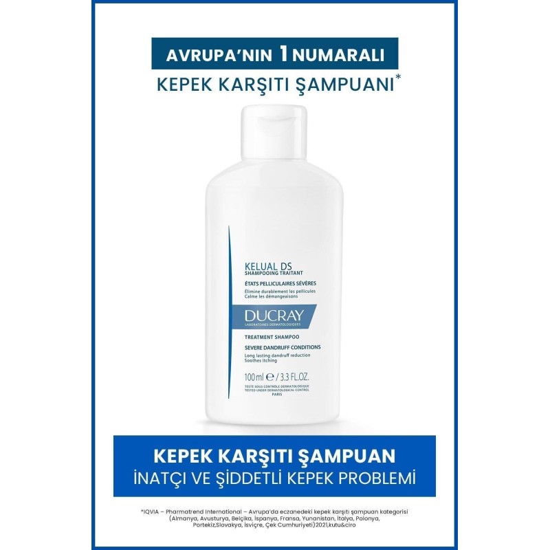 Ducray Kelual DS Şampuan 100 ml Ducray Kelual DS Şampuan 100 ml