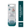 Mamajoo %0 BPA Silikon Biberon Emziği İkili M No.2 6 ay+ (S.K.T 01-2027)