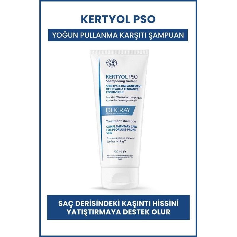 Ducray Kertyol PSO  Shampoo 200 ml