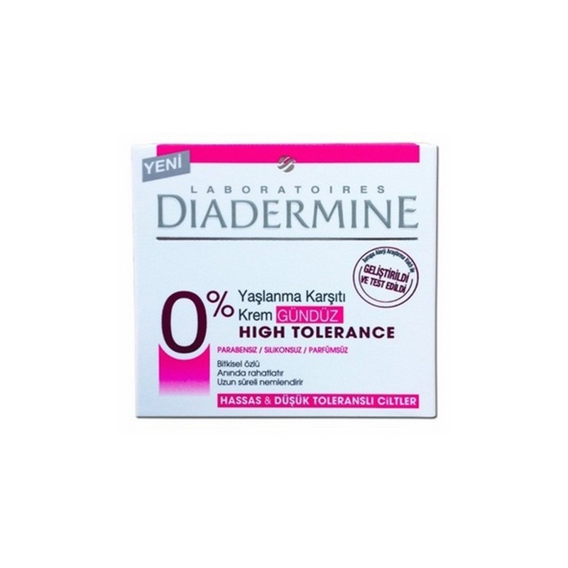 Diadermine High Tolerance Yaşlanma Karşıtı Gündüz Kremi 50 ml