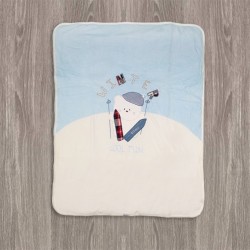 Aziz Bebe Winter Çıtçıtlı Bebek Battaniyesi