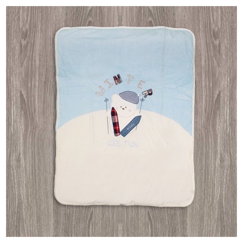 Aziz Bebe Winter Çıtçıtlı Bebek Battaniyesi Aziz Bebe Winter Çıtçıtlı Bebek Battaniyesi