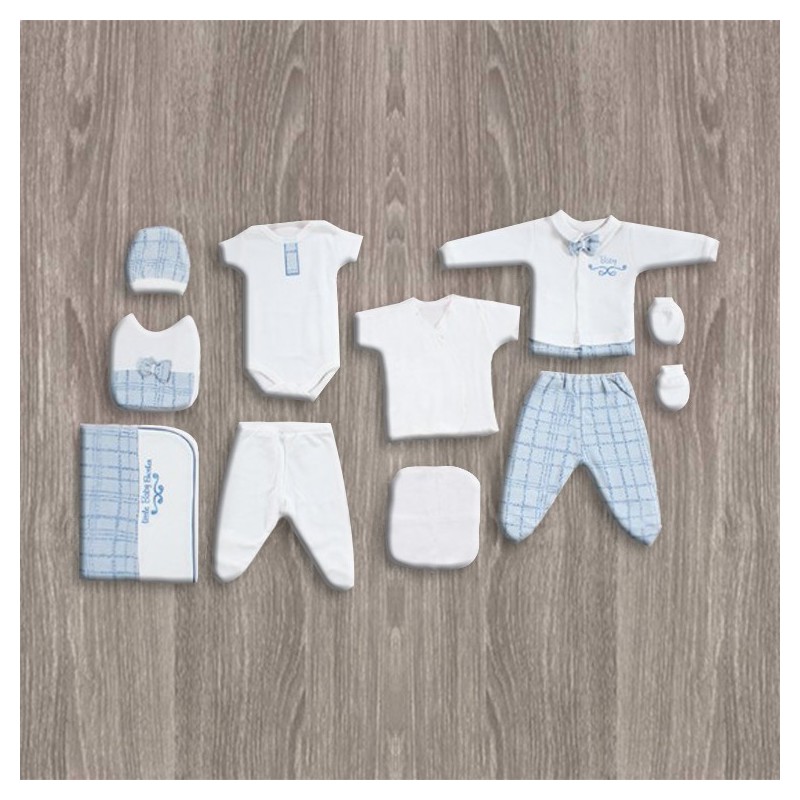 Flexi Baby Erkek 10'lu Hastane Çıkış Seti Flexi Baby Erkek 10'lu Hastane Çıkış Seti