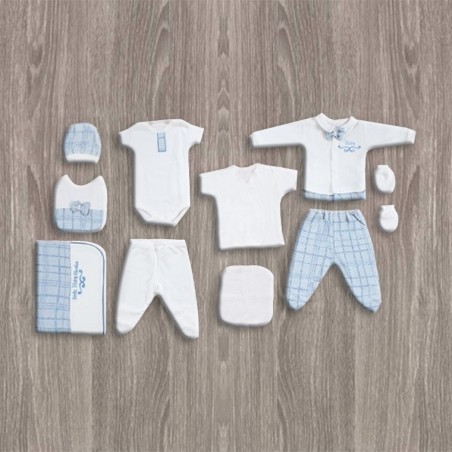 Flexi Baby Erkek 10'lu Hastane Çıkış Seti