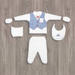 Flexi Baby Erkek 5'li Hastane Çıkış Seti