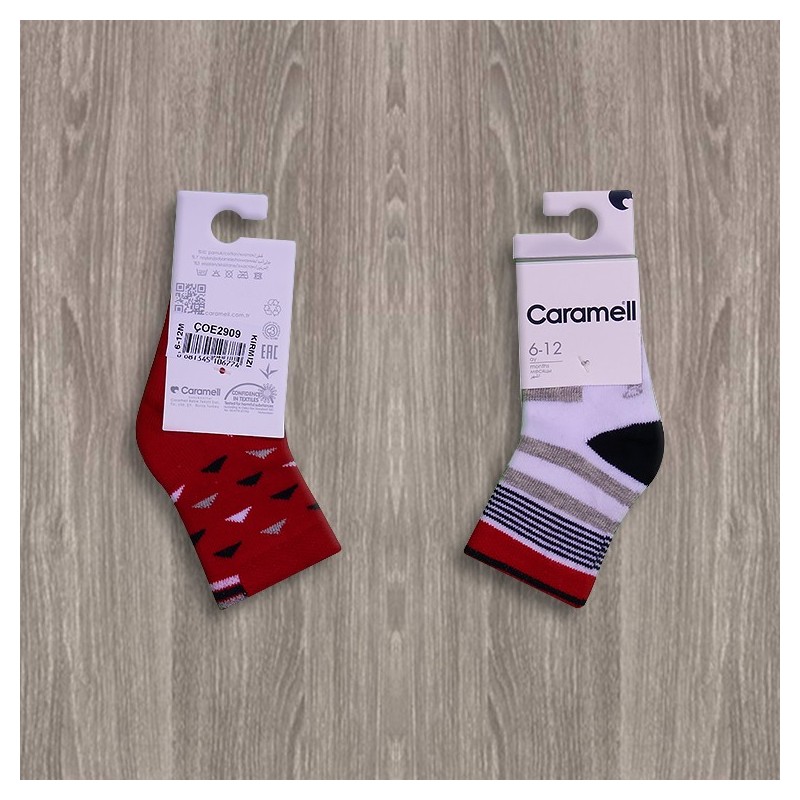 Caramell 2'li Erkek Çorapları 