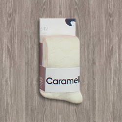 Caramell Desenli Külotlu Çorap 