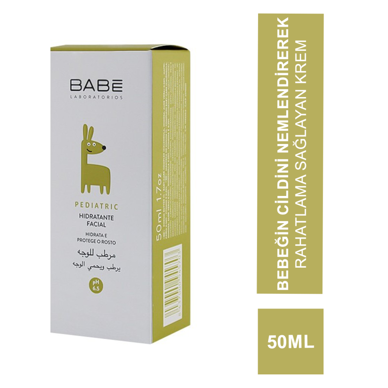 Babe Pediatrik Nemlendirici Yüz Kremi 50ml