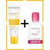 Bioderma Photoderm Aquafluid SPF50+ Tüm Ciltler Renksiz Güneş Kremi 40 ml - Sensibio H2o Hediye -