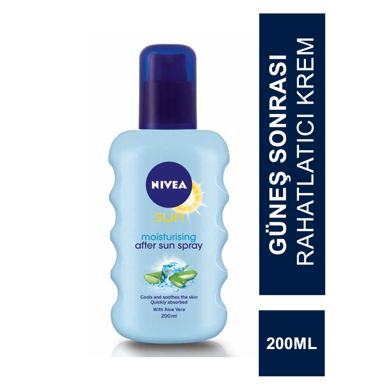 Nivea Sun Güneş Sonrası Nemlendirici Sprey 200 ml Nivea Sun Güneş Sonrası Nemlendirici Sprey 200 ml
