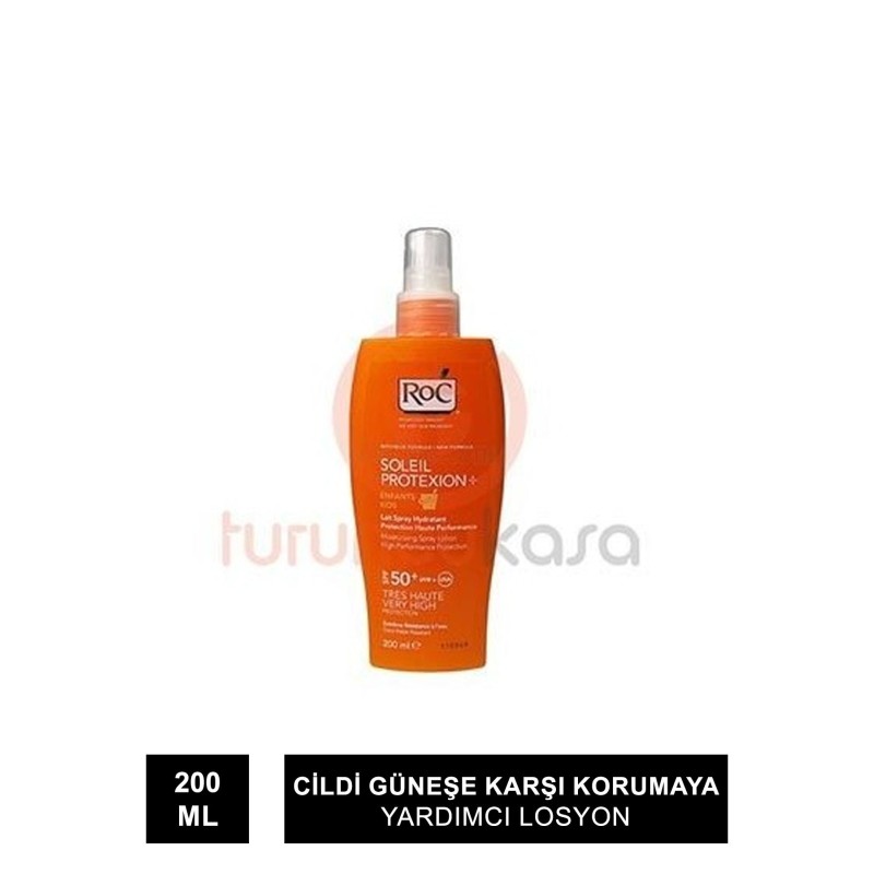 ROC Soleil Protexion Kids + SPF 50 Nemlendirici Vücut Spreyi 200 ml ROC Soleil Protexion Kids + SPF 50 Nemlendirici Vücut Spreyi 200 ml