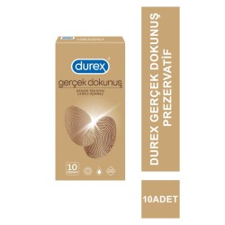 Durex Gerçek Dokunuş Prezervatif 10'lu