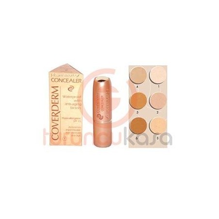 Coverderm Concealer Waterproof With Anti Aging Spf 30