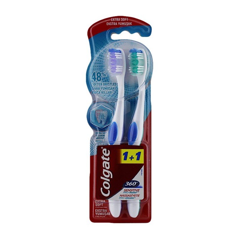 Colgate Ultra Yumuşak Hassas Dişlere Profesyonel Çözüm Diş Fırçası 2li Fırsat Paketi Colgate Ultra Yumuşak Hassas Dişlere Profesyonel Çözüm Diş Fırçası 2li Fırsat Paketi