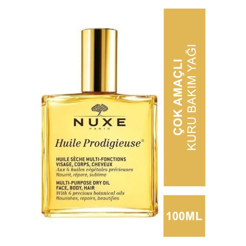 Nuxe Huile Prodigieuse Çok Amaçlı Kuru Bakım Yağı 100ml Nuxe Huile Prodigieuse Çok Amaçlı Kuru Bakım Yağı 100ml