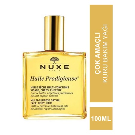 Nuxe Huile Prodigieuse Çok Amaçlı Kuru Bakım Yağı 100ml