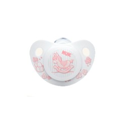 Nuk Baby Rose & Blue Emzik Silikon No:2 Pembe (6/18 Ay)