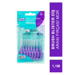 TEPE Interdental Brush Arayüz Fırçası 1.1 mm 8 adet