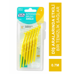 TePe Angle Interdental Brush Arayüz Fırçası 0.7 mm Iso Size 4 6 adet