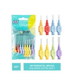 TePe Interdental Brush Diş Arası Extra Soft 8 li Mix Paket