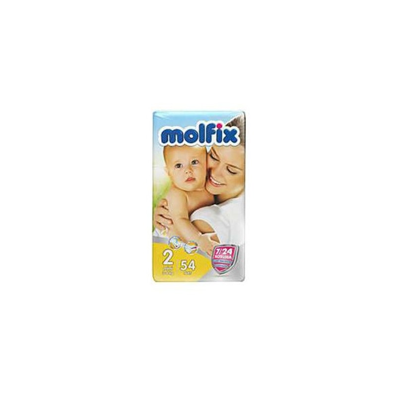 Molfix İkiz Paket 2 Numara (3-6 kg) 54 Adet Molfix İkiz Paket 2 Numara (3-6 kg) 54 Adet