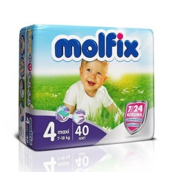 molfix ikiz paket 4 numara 7-18 kg 40 adet