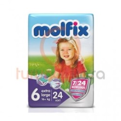 Molfix Extra Large 6 Numara (16+ kg) 24 Adet