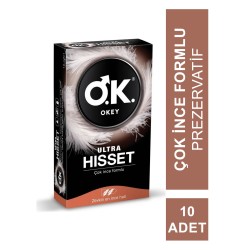 Okey Ultra Hisset 10'lu Prezervatif