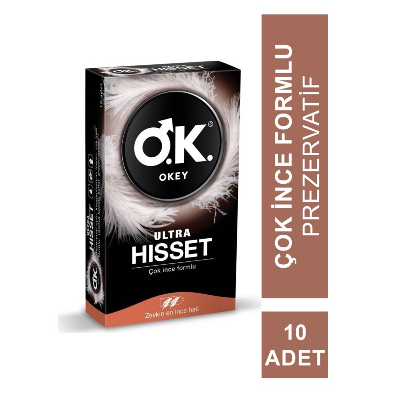 Okey Ultra Hisset 10'lu Prezervatif Okey Ultra Hisset 10'lu Prezervatif